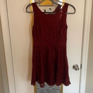 Red Lace Dress